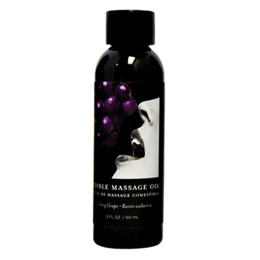 Edible Massage Oil Grape 2 fl oz / 60 ml 