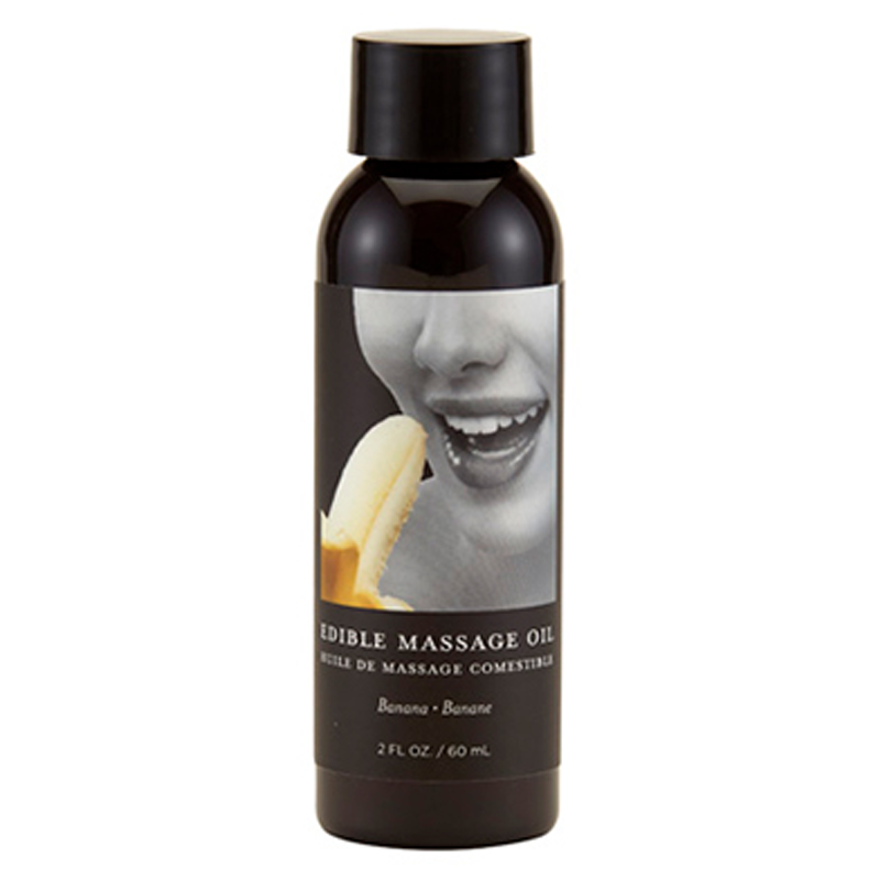 Edible Massage Oil Banana 2 fl oz / 60 ml 