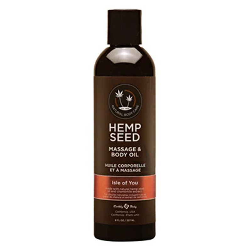 Hemp Seed Massage & Body Oil Isle of You 8 fl oz / 237 ml 