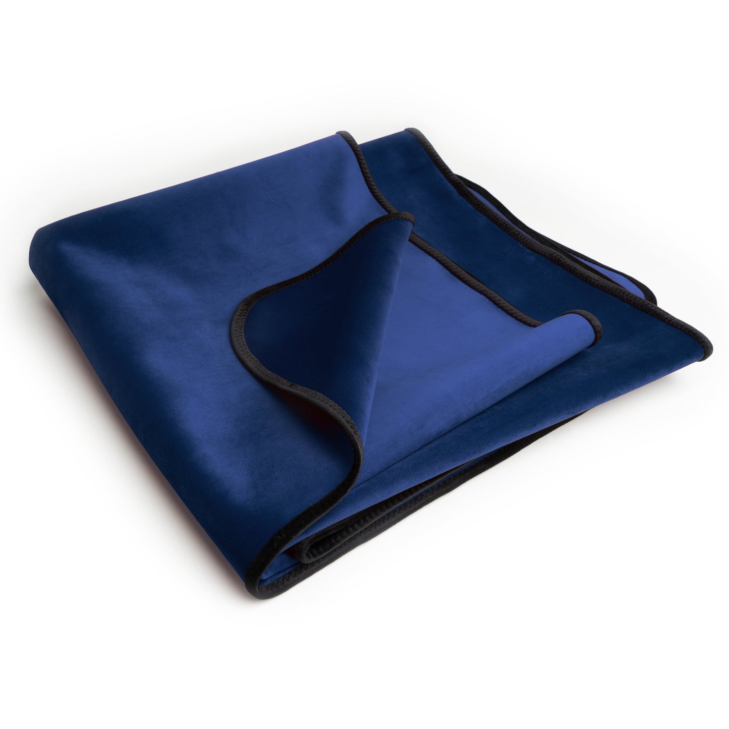 Fascinator Throw Royal Blue Microvelvet - Mini 