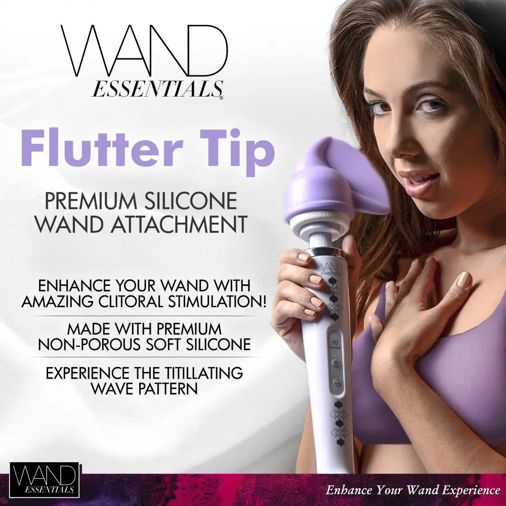 Flutter Tip Silicone Wand Attachment 