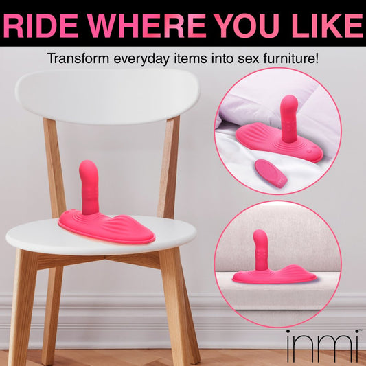 Spin n' Grind Rotating and Vibrating Silicone Sex Grinder 