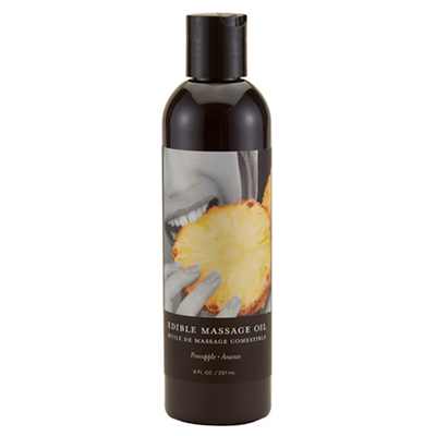 Edible Massage Oil Pineapple 8 fl oz / 237 ml 