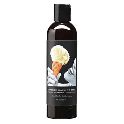 Edible Massage Oil Vanilla  8 fl oz / 237 ml 