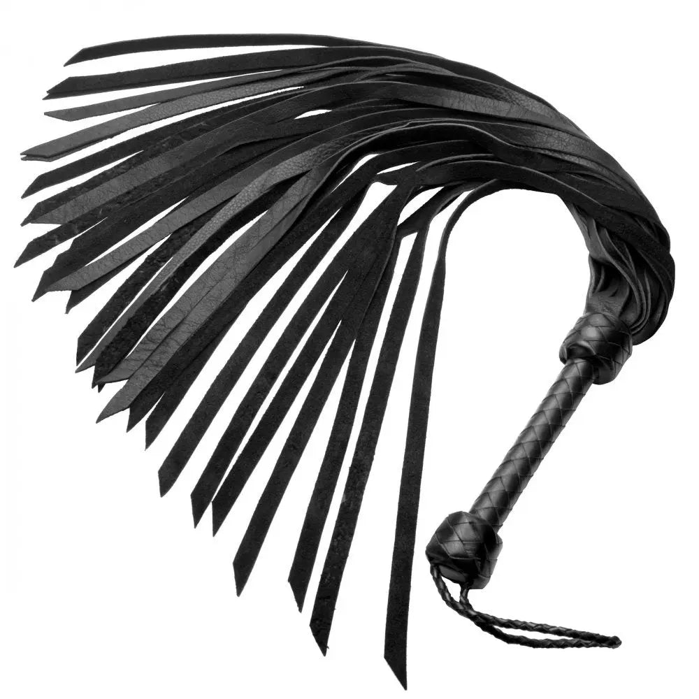 Strict Leather Premium Soft Leather Flogger  Impact Play