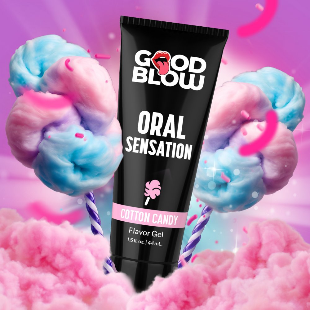 Oral Sensation Gel - Cotton Candy Give Better Blow Jobs  Lubes, Lotions and Accessories