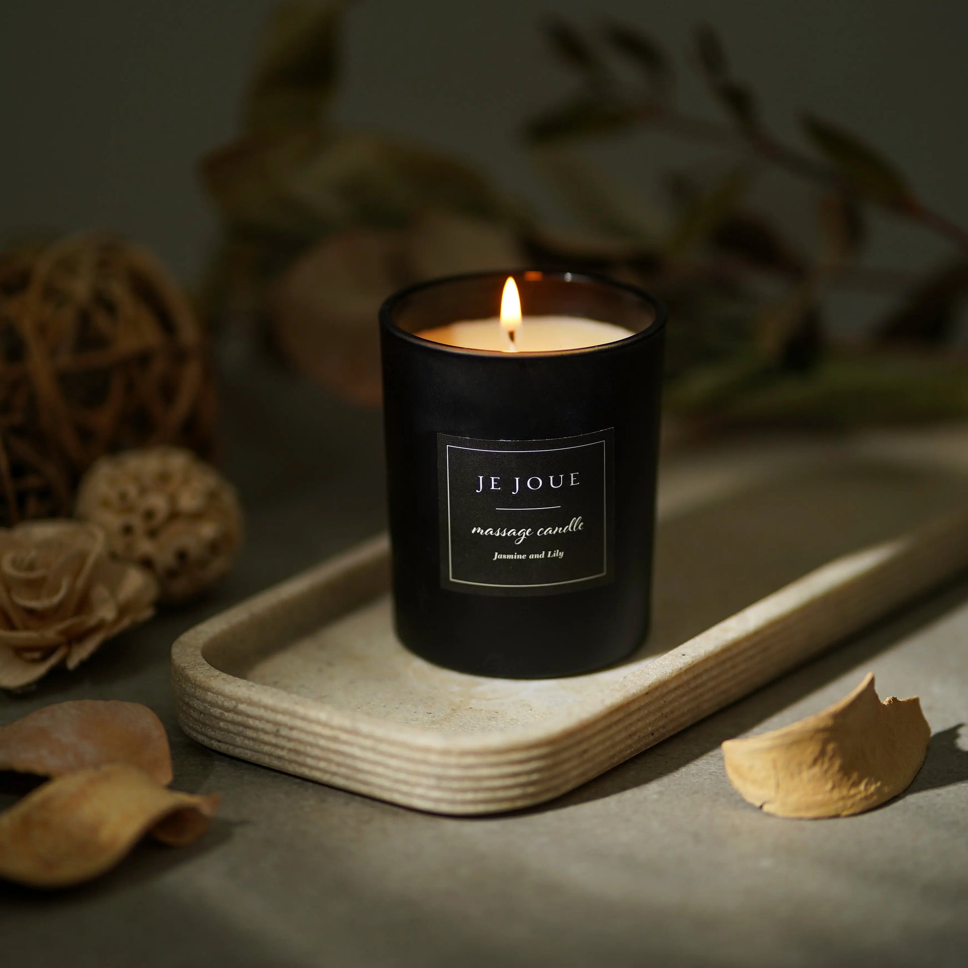 Luxury Massage Candle - Jasmine & Lily 