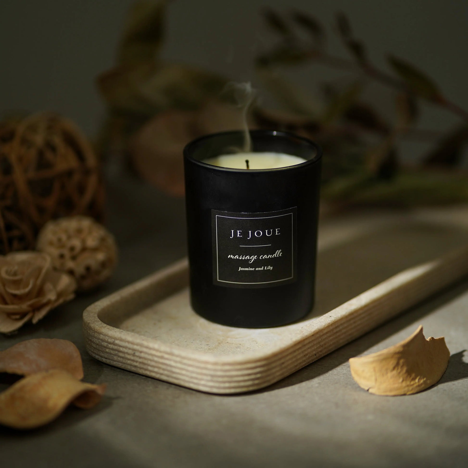 Luxury Massage Candle - Jasmine & Lily 