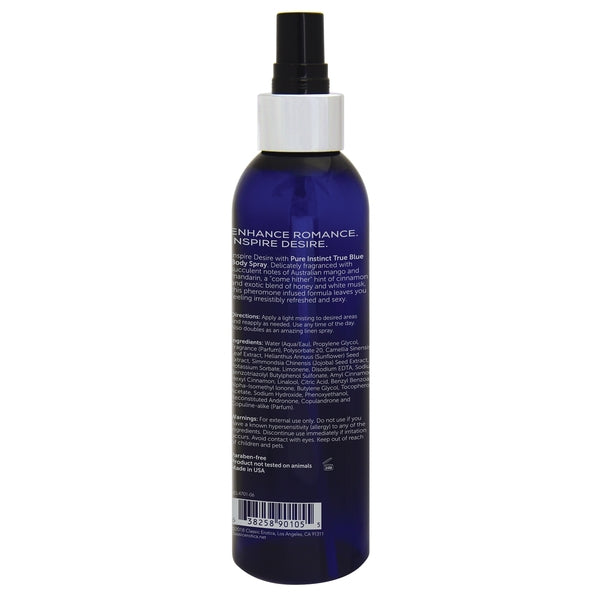 True Blue Pheromone Body Spray 6oz | 177mL 