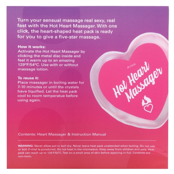 HOT HEART MASSAGER - Reusable Warming Massager 