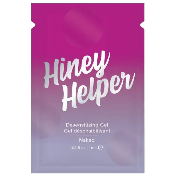 HINEY HELPER DESENSITIZING GEL - FOIL - 0.03 fl oz | 1 mL 