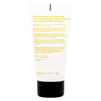 JOY BUZZER Clitoral Arousal Balm - Naked Flavor Free 1.5oz | 44mL 