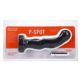 Silicone P-Spot Silicone Vibrating Dildo 