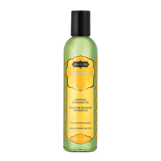 Naturals Massage Oil Coconut Pineapple (8oz) 