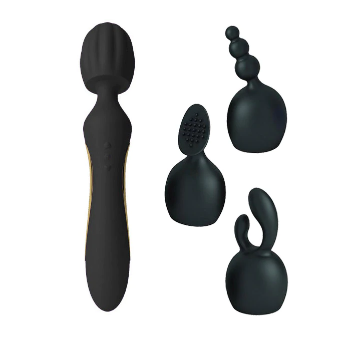 Kama Sutra Vibe Bhangra Wand Massager Black 