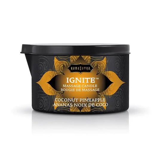 Ignite Massage Oil Candle Coconut Pineapple 