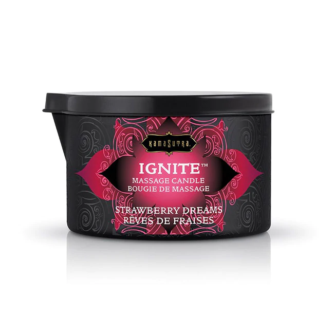 Ignite Massage Oil Candle Strawberry Dreams 