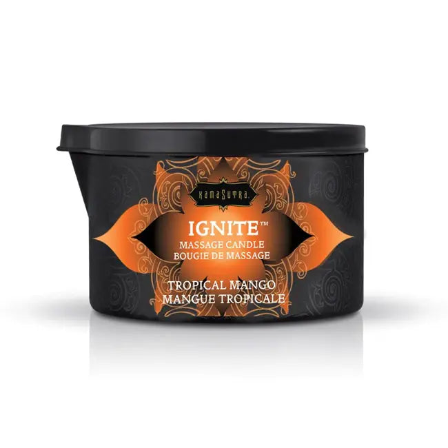 Ignite Massage Oil Candle Tropical Mango 