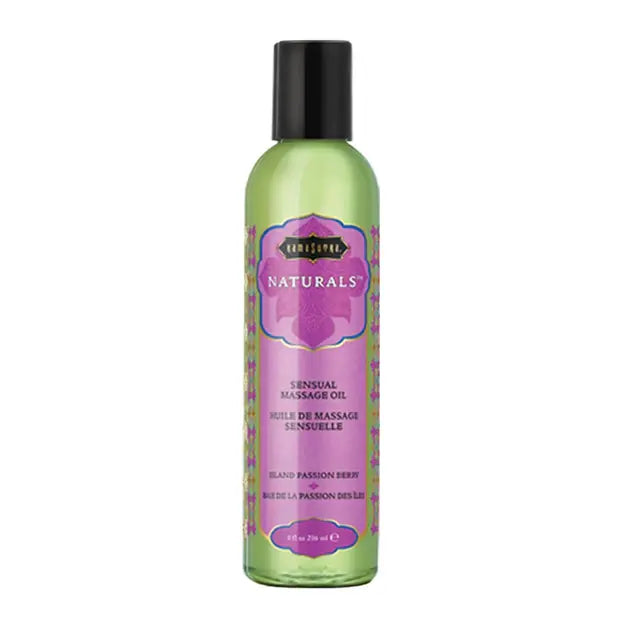 Naturals Massage Oil Island Passion Berry (8oz) 