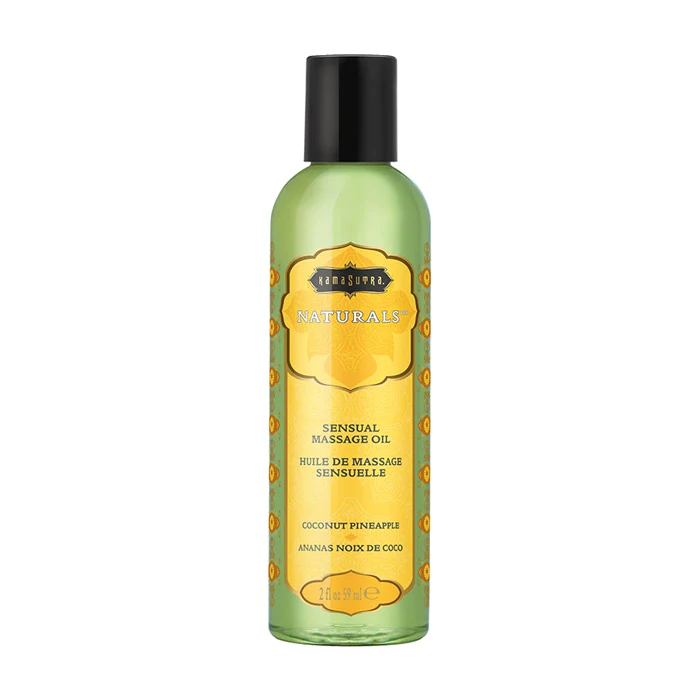 Naturals Massage Oil Coconut Pineapple (2oz) 