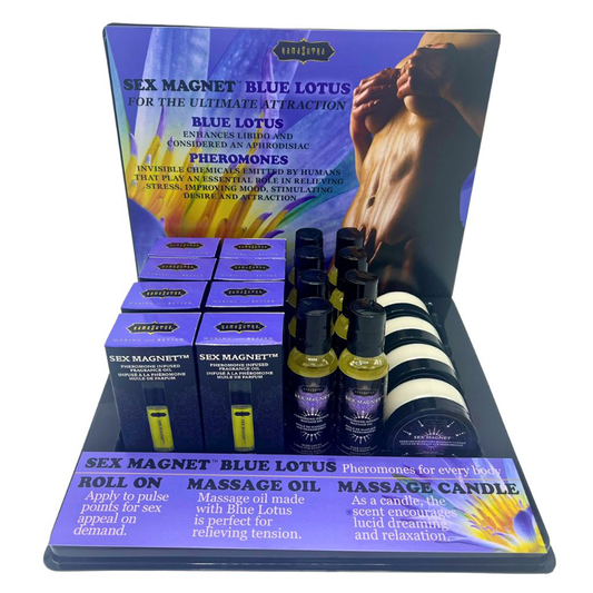 SEX MAGNET Pheromone Blue Lotus Prepack Display 