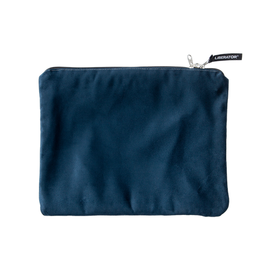 Zappa Toy Bag Navy Microsuede 