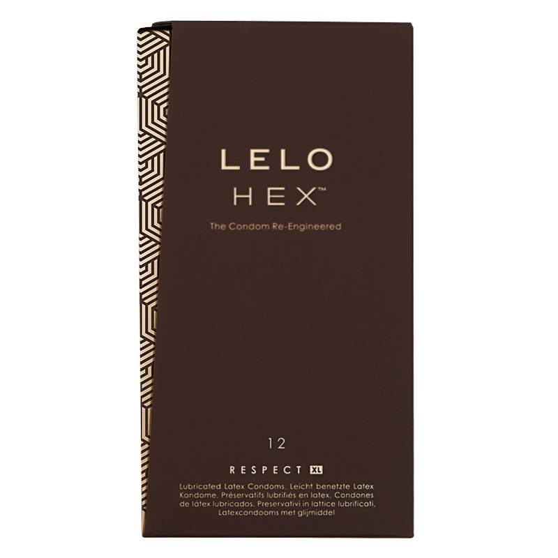 HEX Respect XL Condoms, 12 Pack 