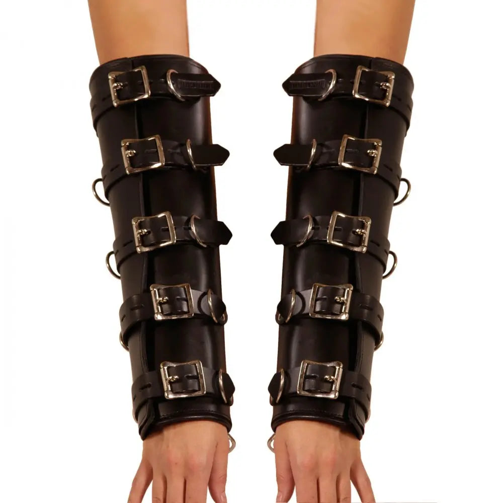 Strict Leather Premium Locking Arm Splints - Bound By Desire