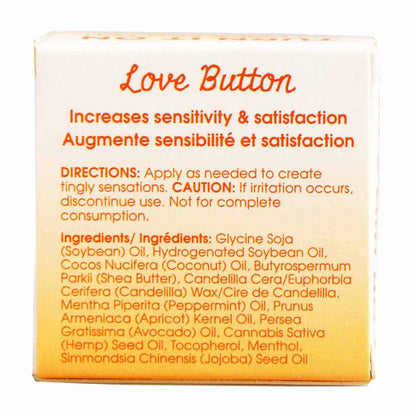 Love Button Tin 0.45oz / 12.75 g  Clitoral Stimulators