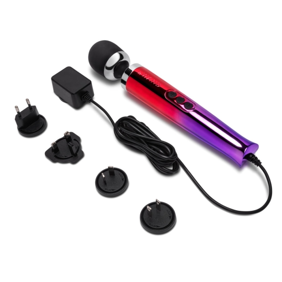 Die Cast Plug-In Vibrating Massager - Ombre 