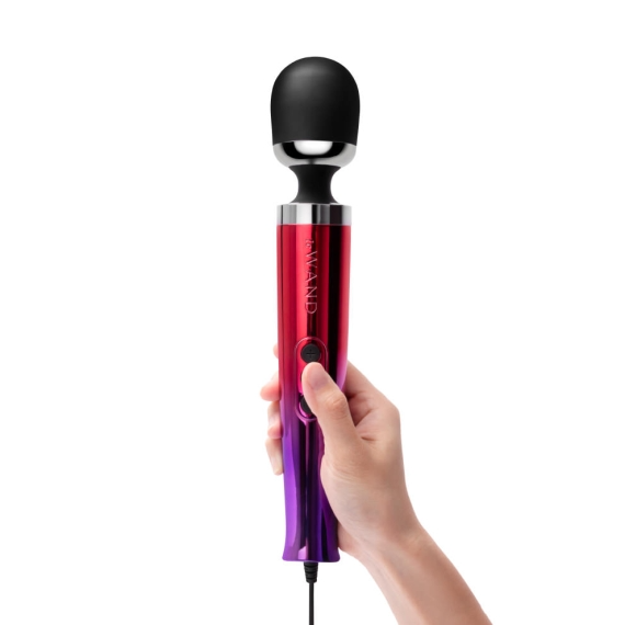 Die Cast Plug-In Vibrating Massager - Ombre 