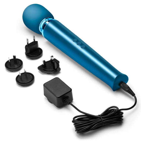 Rechargeable Vibrating Massager - Pacific Blue 