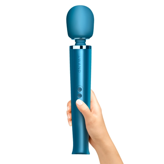 Rechargeable Vibrating Massager - Pacific Blue 