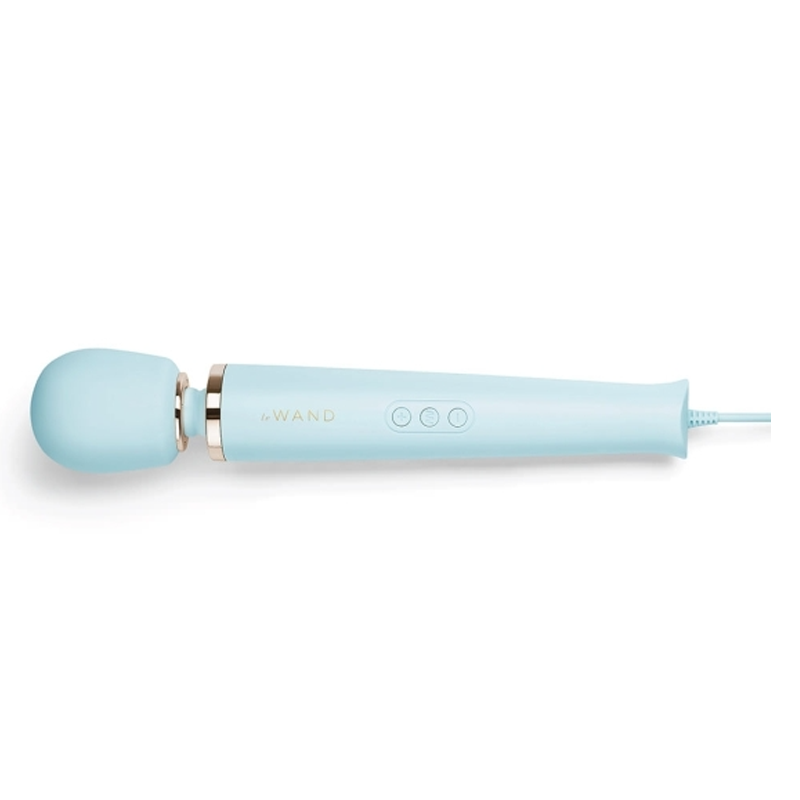 Plug-In Vibrating Massager - Sky Blue 