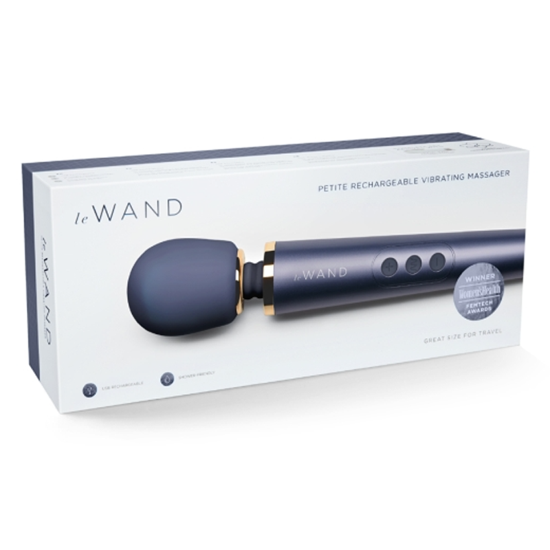 Petite Rechargeable Massager - Navy 