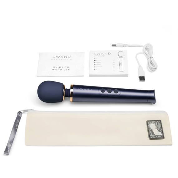 Petite Rechargeable Massager - Navy 