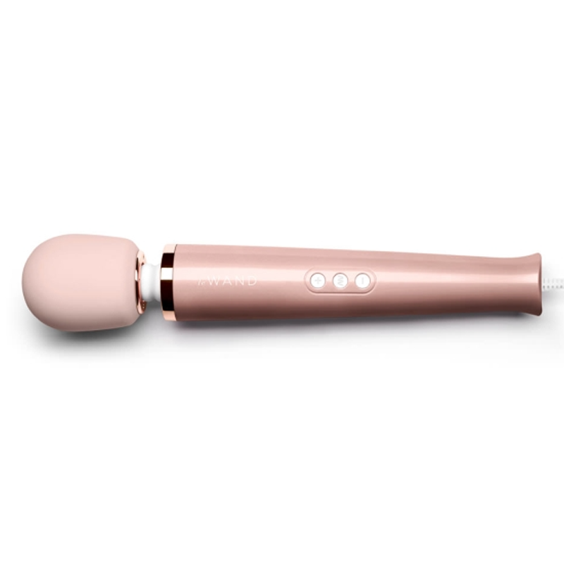 Plug-In Vibrating Massager - Rose Gold 