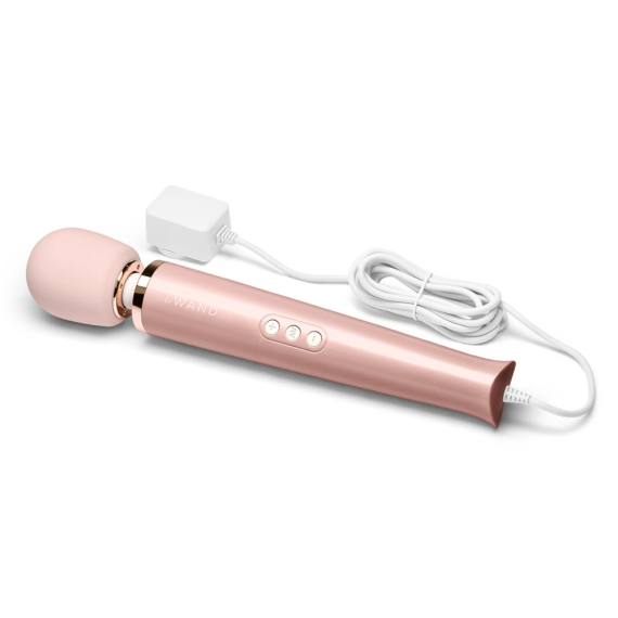 Plug-In Vibrating Massager - Rose Gold 