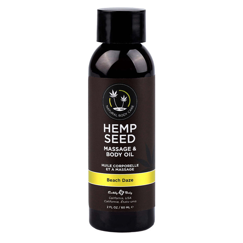 Hemp Seed Massage & Body Oil Beach Daze 2 fl oz / 60 ml 