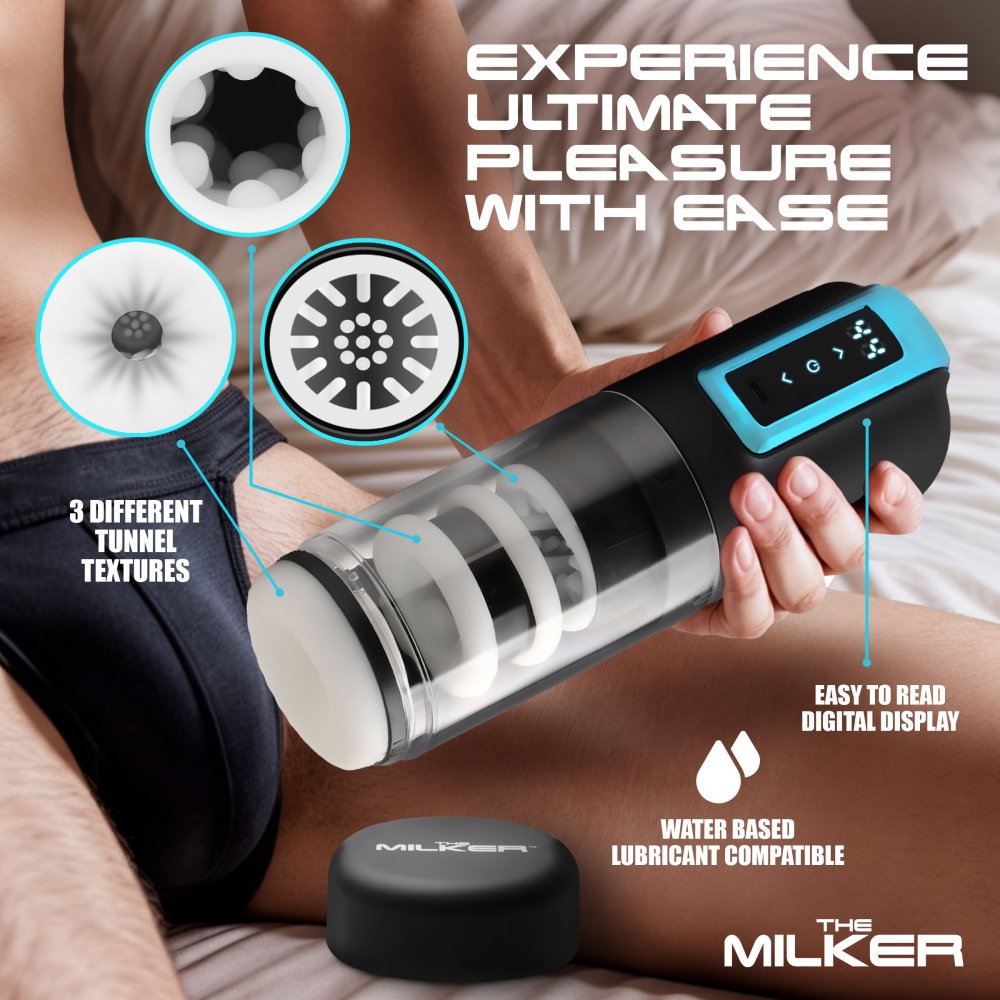 The Milker Roto-Stroke Thrusting and Rotating Masturbator  Sex Machines and Accessories