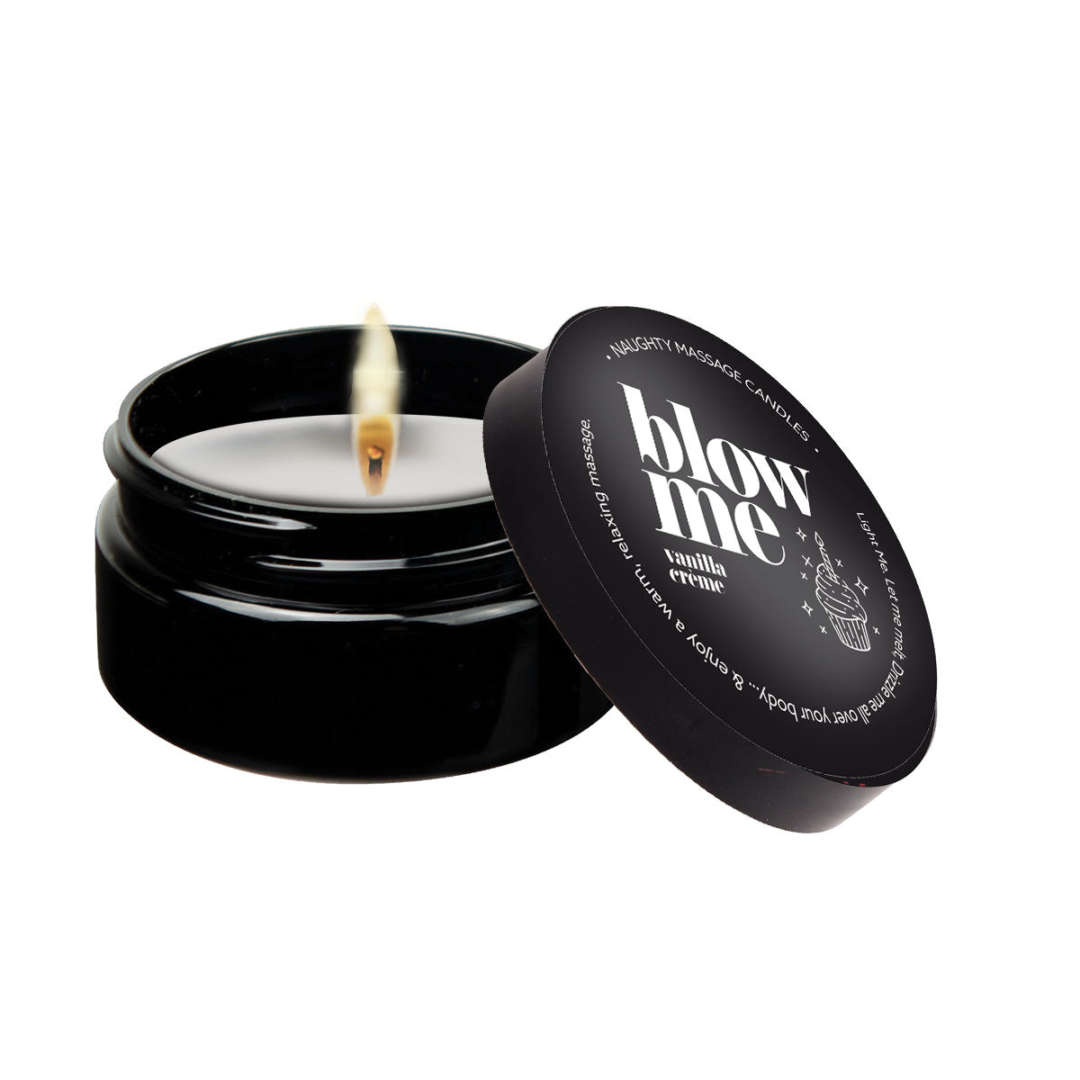 Blow Me - Naughty Mini Massage Candle 