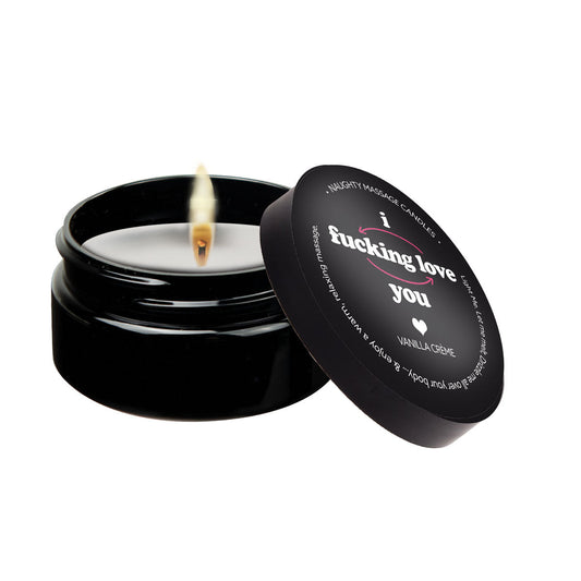 I F*cking Love You - Naughty Mini Massage Candle 