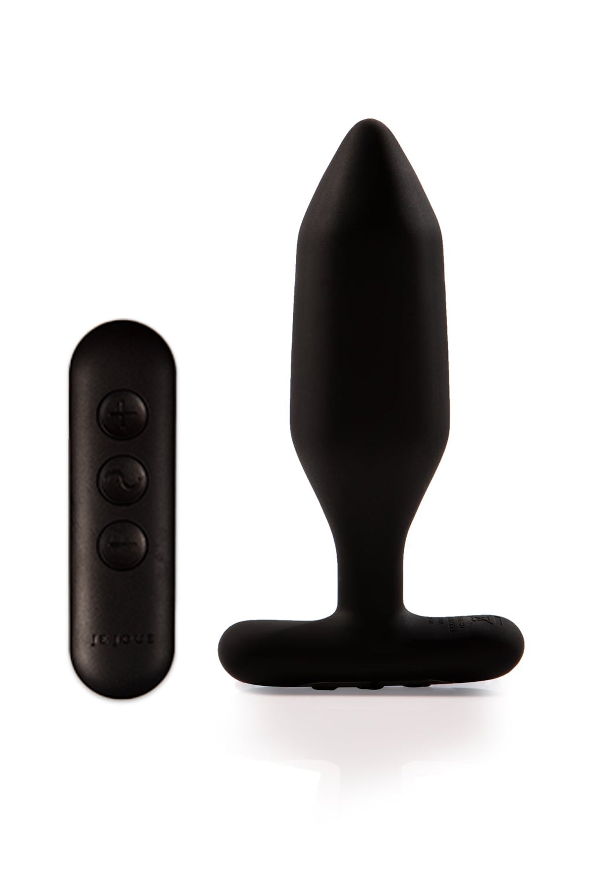 Onyx Vibrating Butt Plug Black 