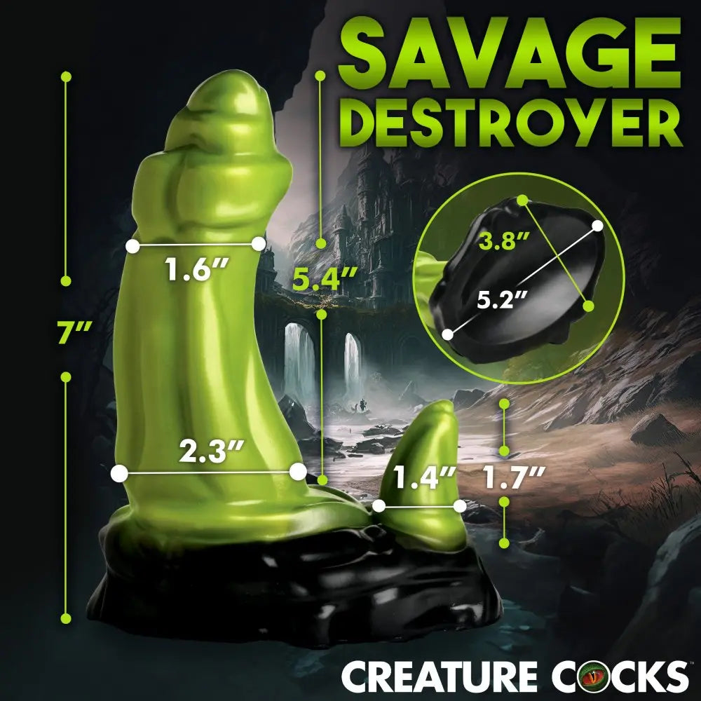 Orc Silicone Dildo  Dildos