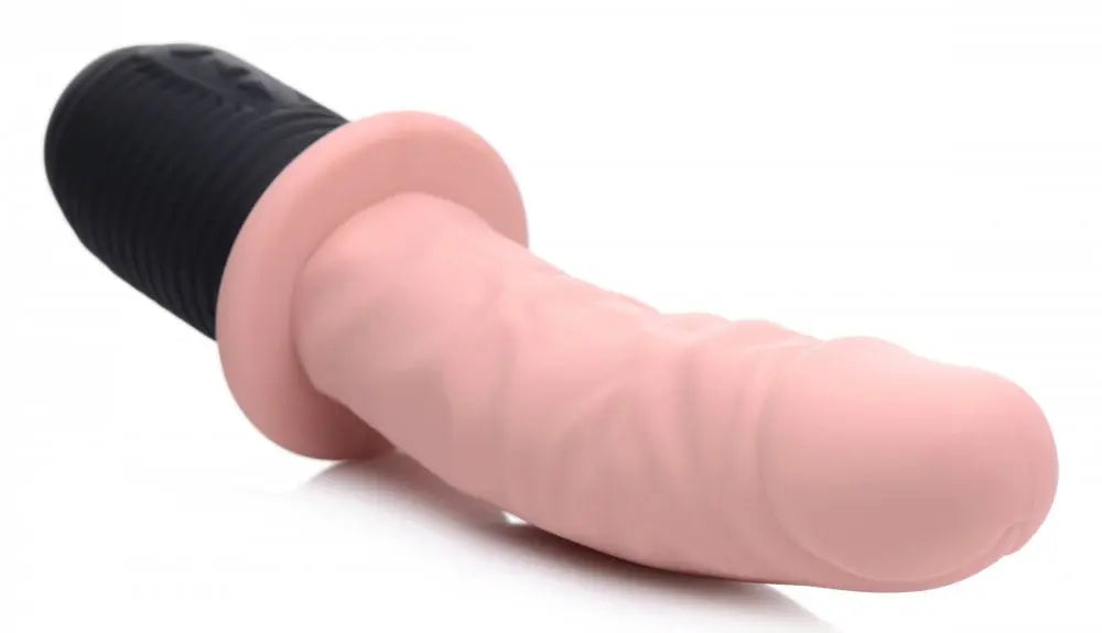 Power Pounder Vibrating and Thrusting Silicone Dildo  Vibrating Toys