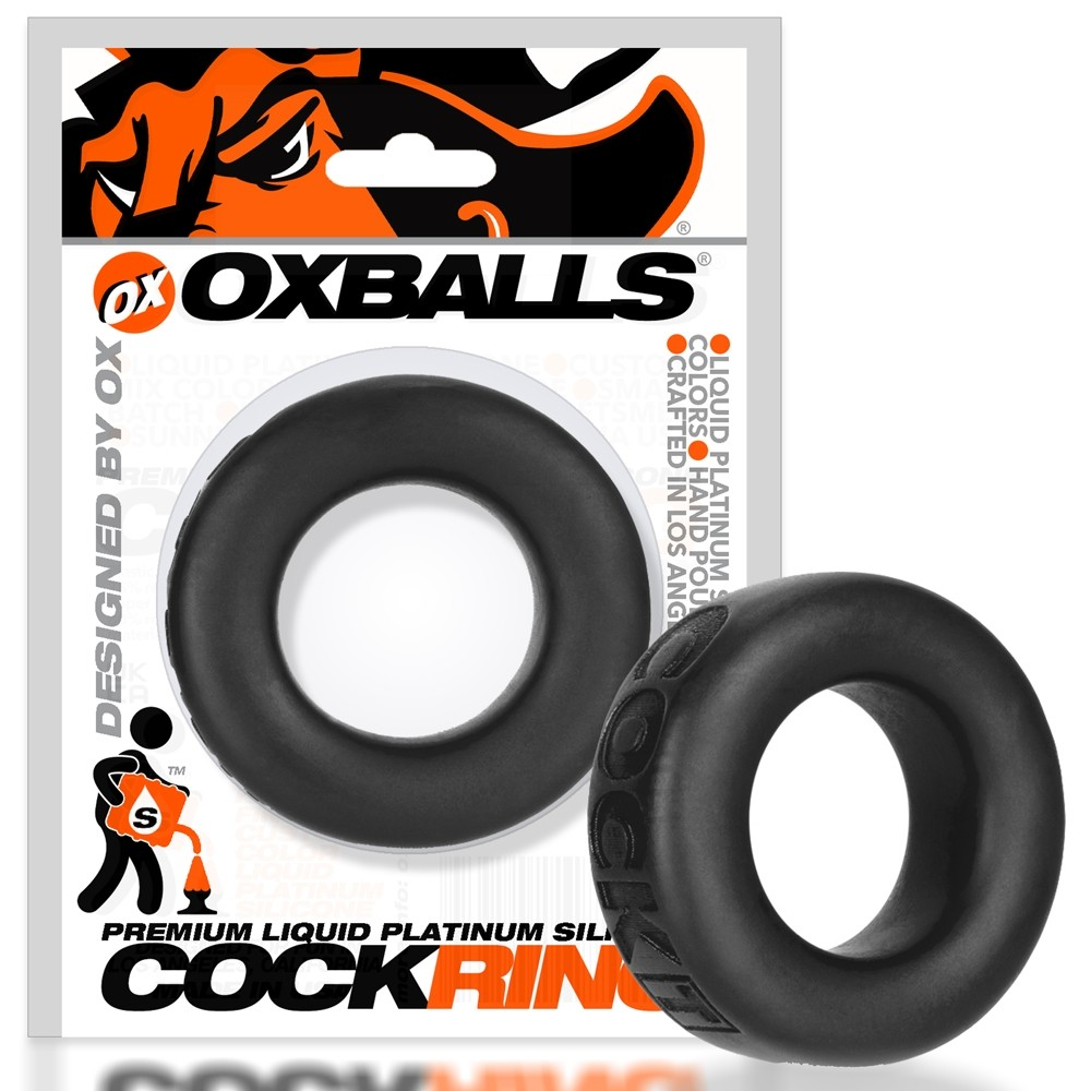 COCK-T, cockring, BLACK OXBALLS