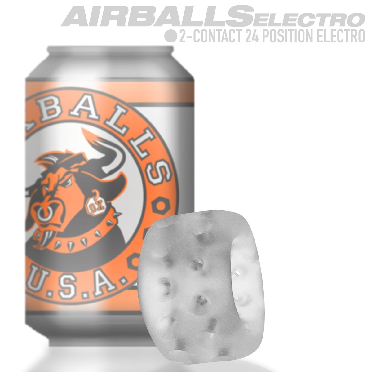 AIRBALLS, air-lite ballstretcher, CLEAR ICE 