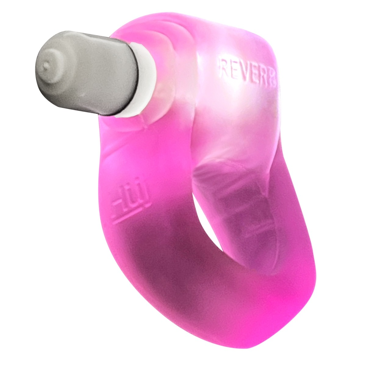 GLOWDICK, cockring with LED, PINK ICE 