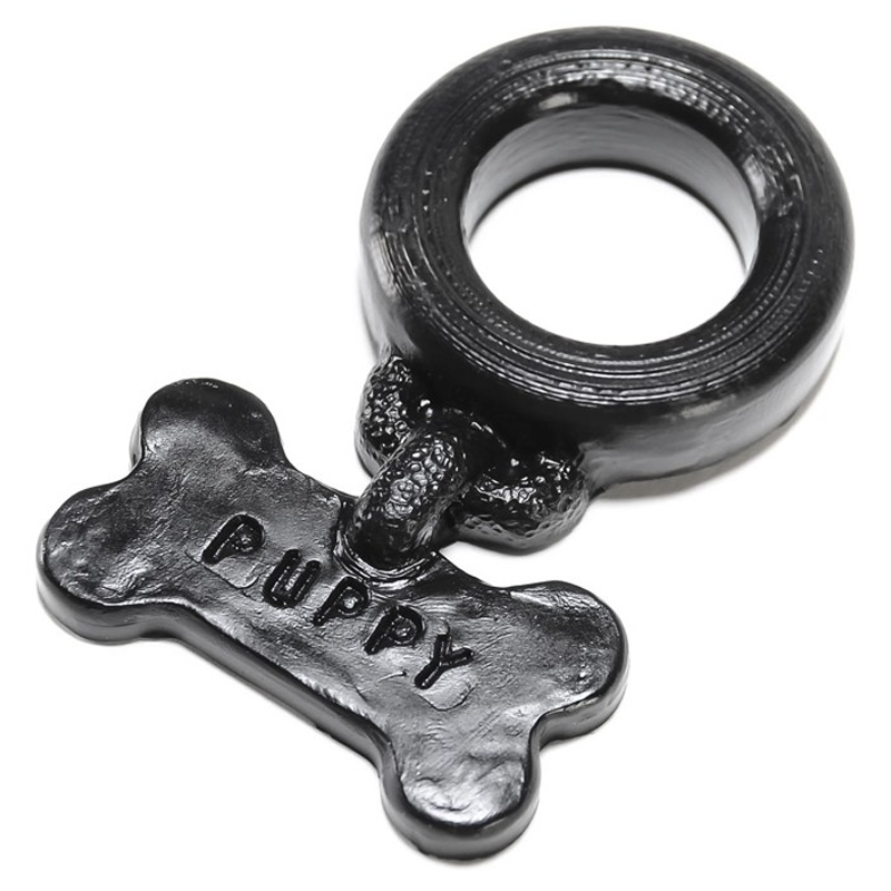 PUPPY, cockring, BLACK 