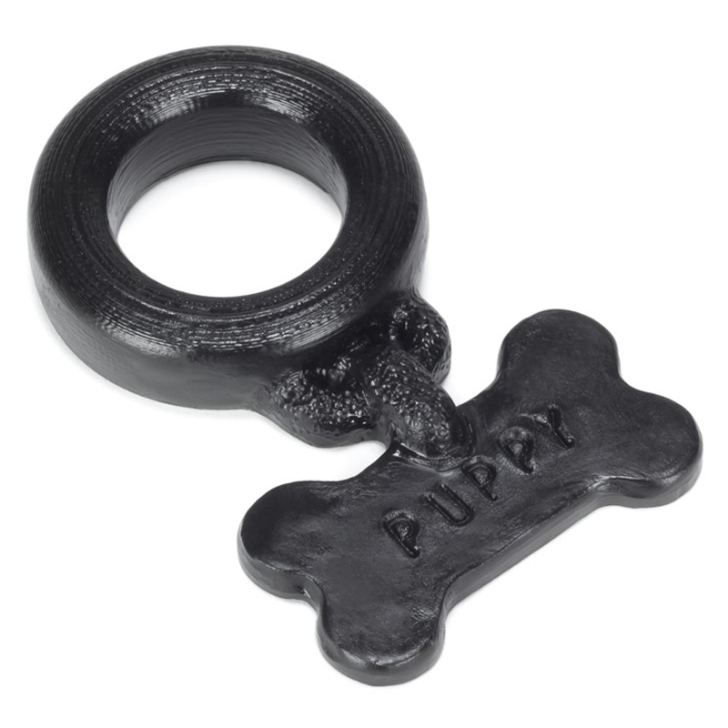 PUPPY, cockring, BLACK 